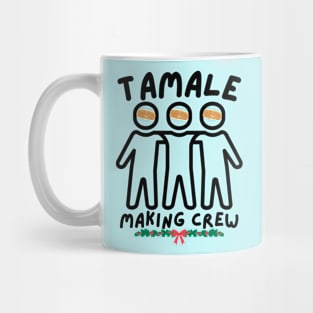 Tamale Making Crew For Christmas Mug
